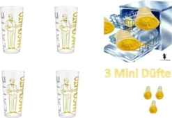 4er Set Collection Milk Latte Macchiato Kaffee Kaffeegläser Longdrink Gläser Glas Stapelbar