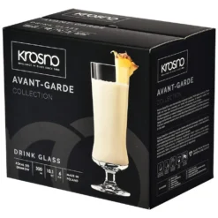 KROSNO Pina Colada Cocktailgläser Longdrinkgläser | Set Von 6 | 300 ML | Avant-Garde Kollektion | Perfekt Für Zuhause, Restaurants Und Partys | Spülmaschinenfest -Perfekter Küchenladen 94eb2e2342041d749a6ff157d77498f4