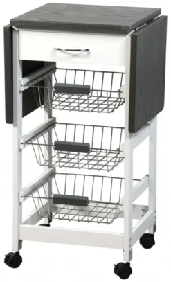 Kesper Küchenwagen Mit Ausklappbaren Seitenflächen -Perfekter Küchenladen 97d4174849c5be28e415526ac3fde909