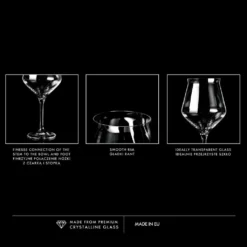 KROSNO Avant-Garde Bier-Tulpen Bier-Gläser, 6er-Set, 420 Ml -Perfekter Küchenladen 98331ce8a2188b82e80cc7e7ef7bc812