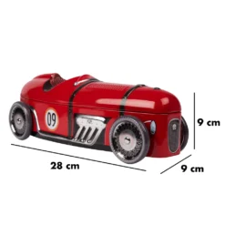 Roter Sportwagen Mit Drehbaren Rädern, Aufbewahrungsdose, Blechdose Lebensmittelecht -Perfekter Küchenladen 9cce11a07292bdd31bb76b728608f48e