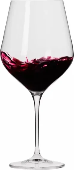 KROSNO Splendour Große Burgunder Rot-Weingläser, 6er-Set, 860 Ml -Perfekter Küchenladen a0c401cac8b29e94def030b71438cf83
