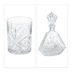 Relaxdays Whisky Set 5-teilig -Perfekter Küchenladen a192013348f6560562cba7571d6e78aa