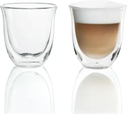 De'Longhi DeLonghi Cappuccino 2er Doppelwandiges Thermoglas 21 De'Longhi DeLonghi Cappuccino 2er Doppelwandiges Thermoglas -Perfekter Küchenladen a586d46320137455917bb7316d988c06