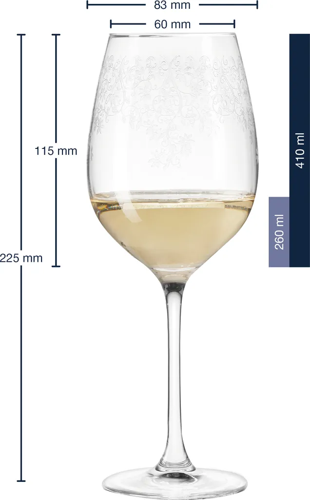 LEONARDO Weißweinglas CHATEAU 6er-Set 410 Ml, 061591 4 LEONARDO Weißweinglas CHATEAU 6er-Set 410 Ml, 061591 – Bild 2