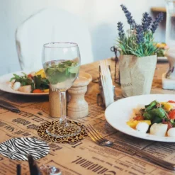 Itenga 40x Bierdeckel Rund Tiermuster Zebra Und Leopard -Perfekter Küchenladen b056289f7017296adcde24379c8fc344