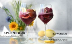 KROSNO Splendour Große Burgunder Rot-Weingläser, 6er-Set, 860 Ml -Perfekter Küchenladen b247b9b47e1f3818be97cf144281f8ef