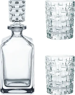 Nachtmann Bossa Nova Whiskyset 3 Teilig Kristallglas 101095 -Perfekter Küchenladen b93a126c5687062bc3471f7c6b0c1334
