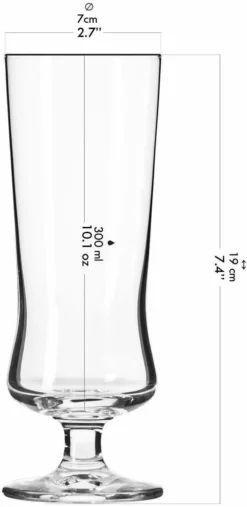 KROSNO Pina Colada Cocktailgläser Longdrinkgläser | Set Von 6 | 300 ML | Avant-Garde Kollektion | Perfekt Für Zuhause, Restaurants Und Partys | Spülmaschinenfest -Perfekter Küchenladen ba64347f6d93ddf0e0daf62fcde06fe6