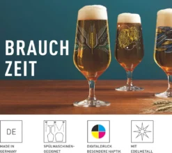 Brauchzeit Bierglas-Set #1, #2 Von Andreas Preis -Perfekter Küchenladen bb7acf0bfa725ec07451035a1208c7dd