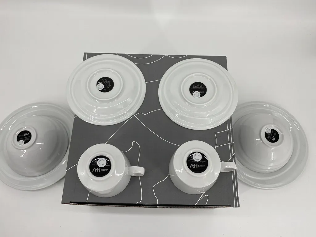 Alexander Herrmann Geschirr-Set 8-teilig, Rosenthal Porzellan, Weiß - 28495 8 Alexander Herrmann Geschirr-Set 8-teilig, Rosenthal Porzellan, Weiß - 28495 – Bild 6