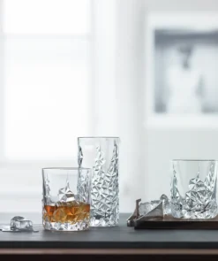 Nachtmann Whiskybecher Sculpture 365ml, Klar (4er Pack) -Perfekter Küchenladen c57ab4af28a6685d761fb8385d692e3e