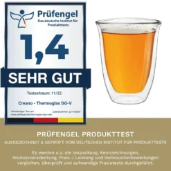 Creano Doppelwandige Gläser 250ml „DG-V“, 4er Set, Thermoglas Doppelwandig Aus Borosilikatglas, Kaffeegläser, Teegläser, Latte Gläser, Doppelwandgläser 13 Creano Doppelwandige Gläser 250ml „DG-V“, 4er Set, Thermoglas Doppelwandig Aus Borosilikatglas, Kaffeegläser, Teegläser, Latte Gläser, Doppelwandgläser -Perfekter Küchenladen c99c58c266aa0e9bf88623b0452c0c29 1
