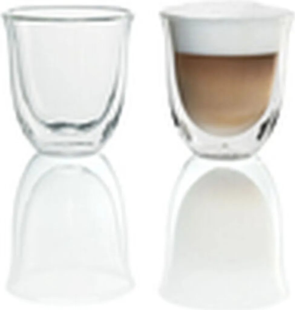 De'Longhi DeLonghi Cappuccino 2er Doppelwandiges Thermoglas 6 De'Longhi DeLonghi Cappuccino 2er Doppelwandiges Thermoglas – Bild 4