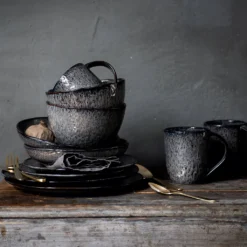 Leonardo Keramikgeschirr-Set Matera 24tlg. Grau, 026060 -Perfekter Küchenladen cfd47765582f407db09ca123ac6b995d