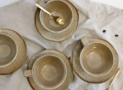 Leonardo MATERA Cappuccino Set Grün 8-teilig -Perfekter Küchenladen d63b36d711023da351bf9f5fc5712151