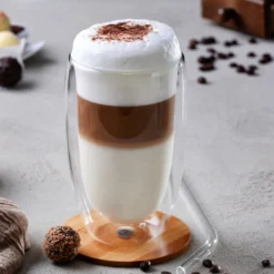 GRÄWE Doppelwandige Latte Macchiato-Thermogläser, 450 Ml, 2er Set -Perfekter Küchenladen d7050f60ab0ad38eb199d2830cfb4dfb