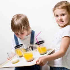 SILWY - 2 X Trinkbecher Mit Magnetboden - Hub Orange - Inkl. 2 Nano-Gel-Pads - 0,25l -Perfekter Küchenladen d89382ac0fbe524c66ae2771d5c725c1