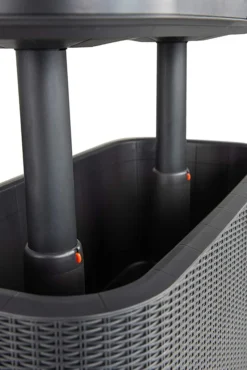 Keter Garden Bar 2in1 Tisch, Bar Mit Kühlbehälter Bevy Cool Bar Rattan -Perfekter Küchenladen df26fb7c2f599c5448febd3545f4d633