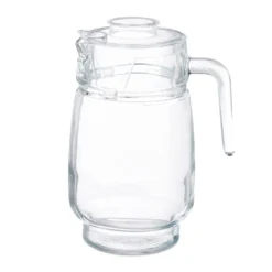 Relaxdays Glaskrug Mit Deckel -Perfekter Küchenladen df4119a93c243d9a7a146fafc0fe2836