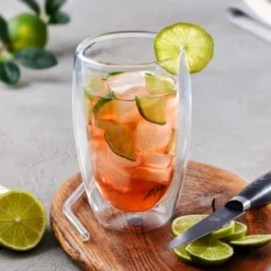 GRÄWE Doppelwandige Latte Macchiato-Thermogläser, 450 Ml, 2er Set -Perfekter Küchenladen e1038f434142876478b789b07cb5ba44