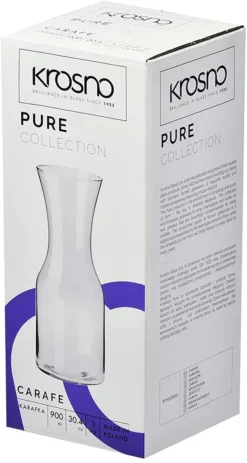 KROSNO Pure Wasser Regenbogen Karaffe Dekanter, 900 Ml -Perfekter Küchenladen e69f5ca0eafc6ca6395a032f17c10ff9