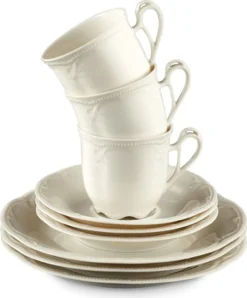 Seltmann Weiden Rubin Cream Kaffeeservice 18tlg. 12 Seltmann Weiden Rubin Cream Kaffeeservice 18tlg. -Perfekter Küchenladen e7044260a9c9ddaf4ba9eccb078adf94