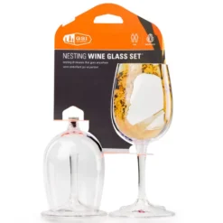 GSI Outdoors Weinglas Nesting Wine Glass 2er Set -Perfekter Küchenladen e73576e0b4ea6867c182babdf72eed2d