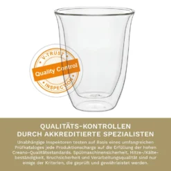 Creano Doppelwandige Gläser 250ml „DG-V“, 4er Set, Thermoglas Doppelwandig Aus Borosilikatglas, Kaffeegläser, Teegläser, Latte Gläser, Doppelwandgläser 12 Creano Doppelwandige Gläser 250ml „DG-V“, 4er Set, Thermoglas Doppelwandig Aus Borosilikatglas, Kaffeegläser, Teegläser, Latte Gläser, Doppelwandgläser -Perfekter Küchenladen e85207c31930001cba1fe1124834b375 1