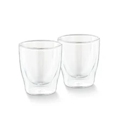 Tchibo 2er Espresso Gläser, Doppelwandig, Modernes Design, Heiß Und Kalt -Perfekter Küchenladen e8d08c38ec579c6ee13367c9a2a5964c