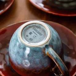 Vancasso Kaffeeservice »STARRY« 8-tlg Steinzeug Kaffeeset Mit Kaffeetasse, Untertasse -Perfekter Küchenladen eb377baf0c82183a5fe521d2d9c0ee32