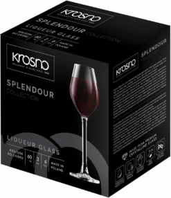 KROSNO Splendour Likörgläser, 6er-Set, 60 Ml -Perfekter Küchenladen ecb1d7adb84f545c8b955a2b4dfb1e7c