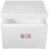 Styroporbox 53W | Wand: 5,0cm | Volumen: 53,2L | Innenmaß:47x38x29cm | Weiß Isolierbox Thermobox Kühlbox Warmhaltebox -Perfekter Küchenladen ef531bfe730124a9f7ec30ee57a93769
