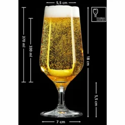 Ritzenhoff & Breker Bierglas Mambo 4er Set, Biertulpen, Kristallglas, Klar, 370 Ml, 814606 -Perfekter Küchenladen f7dff15c19a3799c6d66a7313f441b88