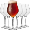 KROSNO Avant-Garde Bier-Tulpen Bier-Gläser, 6er-Set, 420 Ml -Perfekter Küchenladen fc55faa4536f2687a0eb8937fa12e349