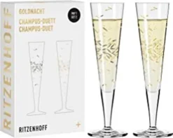 Goldnacht Champagnerglas-Set H22 Von Ritzenhoff Design Team -Perfekter Küchenladen fe9cd2fc4ceead041ec47ebf95eed7f1